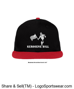 Kerosene Bill - Red/Black (Snap Back) Design Zoom