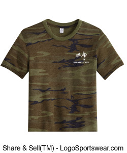 Alternative Men's Eco-Jersey Print Crew T-Shirt Design Zoom